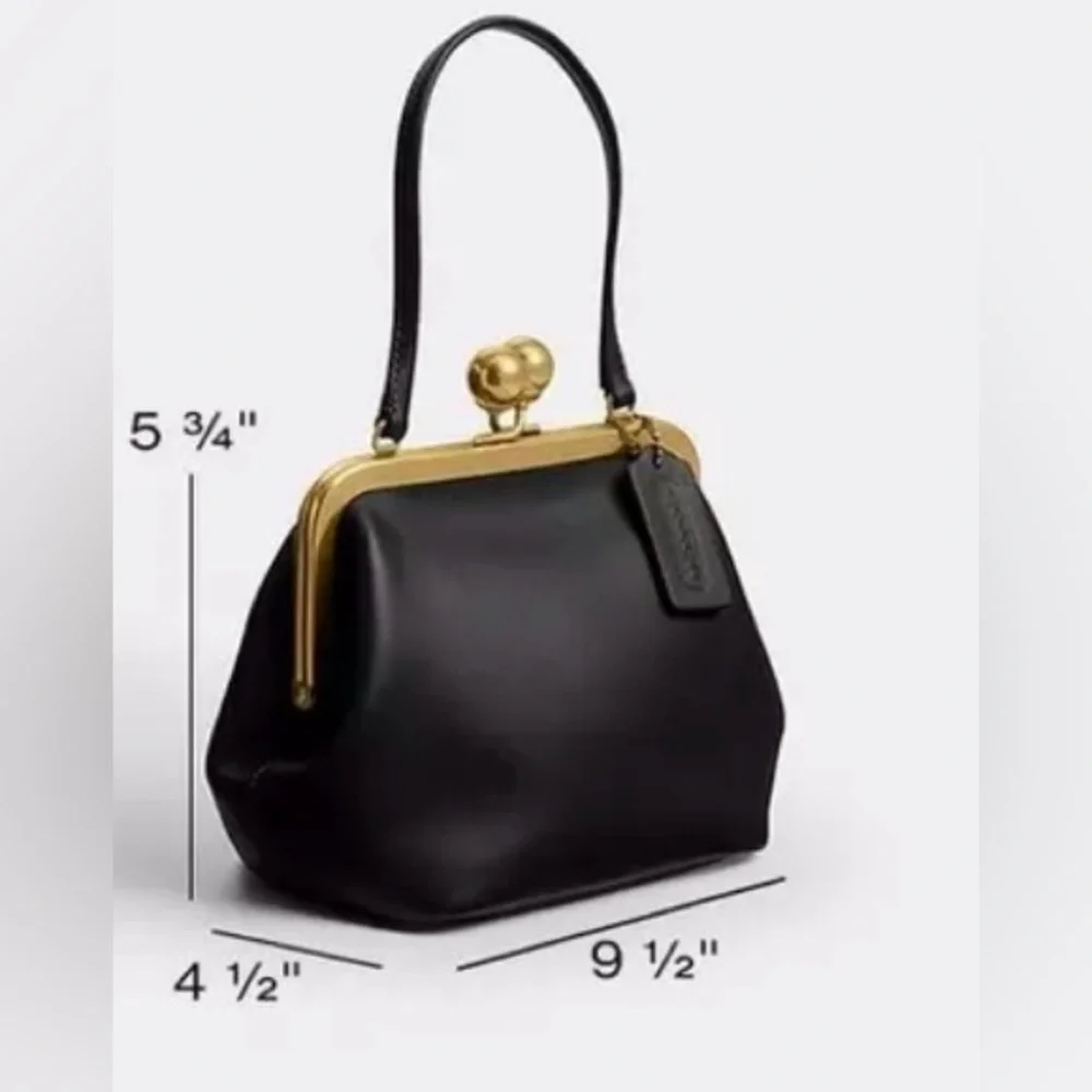 Coach Kisslock Black 1969 Limited Edition Bag - Picture 11 of 11
